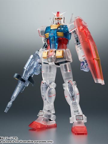 ROBOT魂 RX78-2 元祖高达 Ver. Clear color