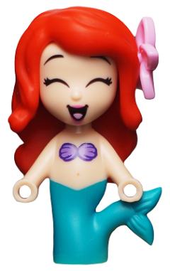 Ariel, Mermaid with Flower - Micro Doll