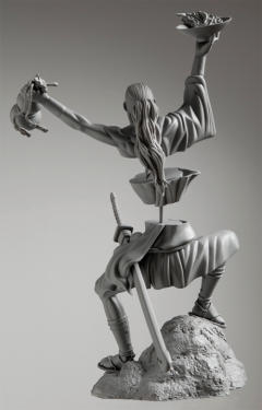 Door Painting Collection Figure 道化的巴基 武士 ver.-资料图