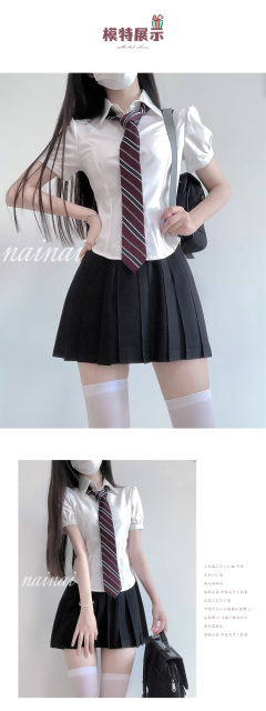 收腰衬衫-资料图