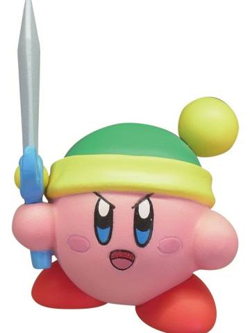 Hoshi no Kirby Battle Deluxe! Manmaru Mascot 卡比 Sword