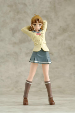 Idolmaster Xenoglossia Collection Figure 菊地真 School Uniform Ver.-资料图