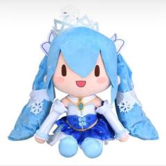 DJ毛绒玩偶 初音未来 雪2019