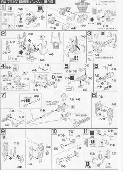 HGUC  UCHG 陆战型高达 重力战线套装-资料图