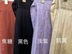 真丝湖绫加厚百迭裙-资料图