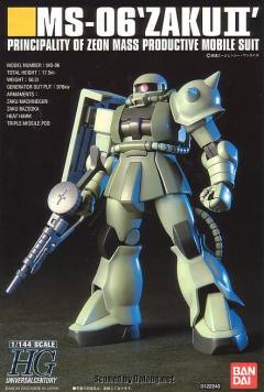 HGUC MS-06 扎古 II-资料图