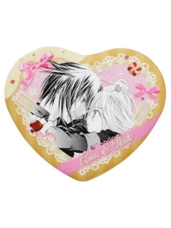 日奈森亚梦&月咏几斗-美味甜心UNLOCK 爱心双人徽章