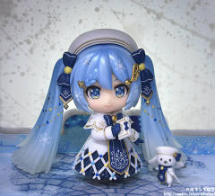 粘土人 #1539 初音未来 雪初音 2021 Glowing Snow Ver.-资料图