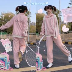 美乐蒂 运动服-资料图