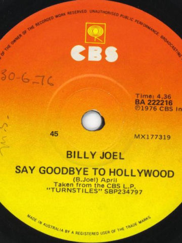 Say Goodbye To Hollywood