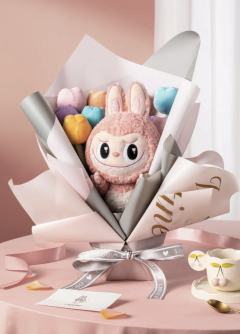 情人节毛绒公仔礼盒-资料图