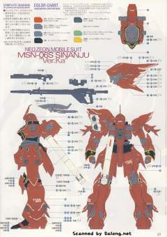 MG MSN-06S 新安洲 Ver.Ka-资料图