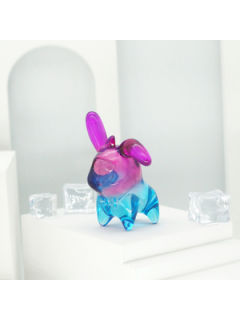 彩透金坚（蓝粉）