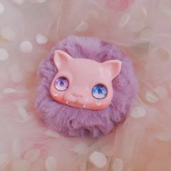 喵喵球挂件-紫-资料图