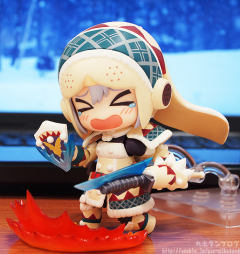 粘土人 #376 猎人 オトモアイルー Urku Armor ver.-资料图