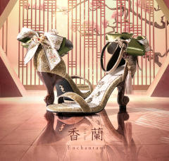 Koh lan Enchantant 香兰 暗香棠 高跟凉鞋-资料图