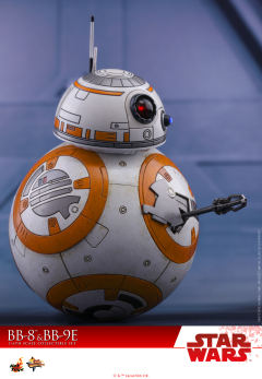1:6比例珍藏人偶套装 BB-9E及BB-8-资料图