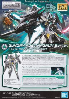 HGBD AGE-IIMG-SV AGEII高达马格南SV ver.-资料图
