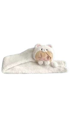 羽风薰-抱抱熊围巾-资料图