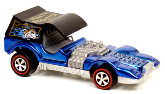 Mutt Mobile Spectraflame Blue