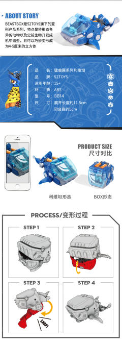 猛兽匣 BB-14 利维坦 鲸鱼 水生族-资料图