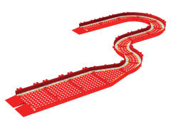 K'NEX Mario Kart Building Set 玛丽奥 Track Expansion Pack-资料图