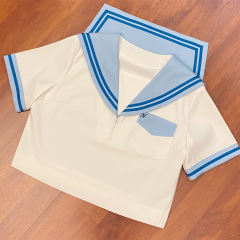 白身蓝领关西襟·水手服套装-资料图