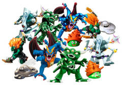 Dragon Quest Monster Gallery Mini - Battle Road Selection 2  激流巨像 Metallic-资料图