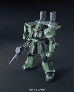 HGGT MS-06 扎古II+Big Gun  雷霆宙域版 Animation Image ver. -资料图