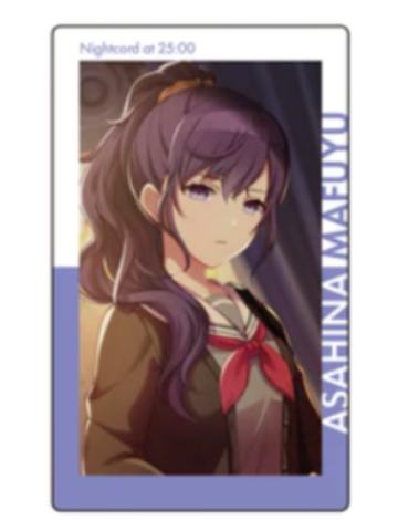 朝比奈真冬C1-ePick小卡vol.2