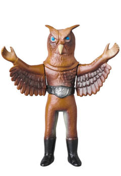 Toei Retro Sofubi Collection 猫头鹰男 Middle Size