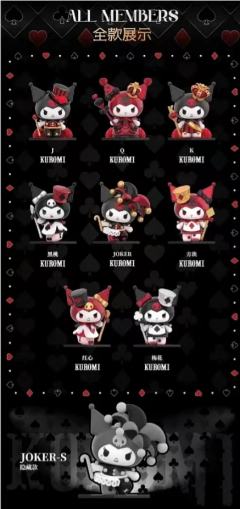 三丽鸥酷洛米扑克王国系列-资料图