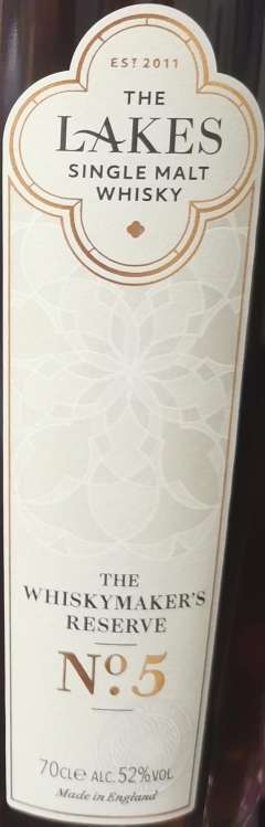 湖区 The Whiskymaker's Reserve No.3单一麦芽威士忌-资料图