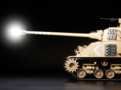 1/16 RC坦克系列 M51 "SUPER SHERMAN" FULL-OPTION COMPLETE KIT-资料图