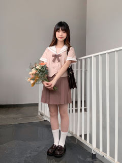 理川女子学院 水手服套装-资料图