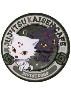 白色玉犬&黑色玉犬-2020cafe 特典纸杯垫