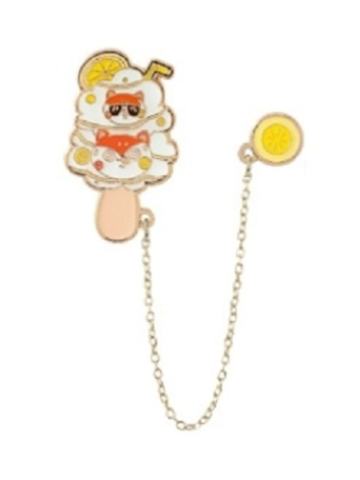 沁爽柠檬酷柴雪糕徽章