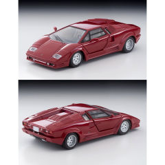 多美卡TLV系列 LV-N 兰博基尼 Countach 25周年版 红色-资料图