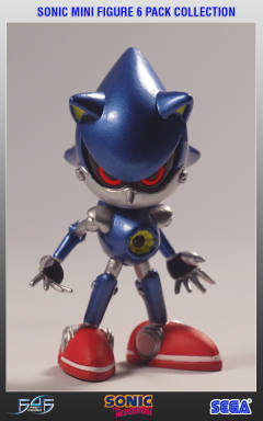 Classic Sonic the Hedgehog Statue 金属索尼克