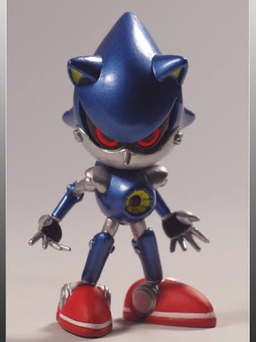 Classic Sonic the Hedgehog Statue 金属索尼克