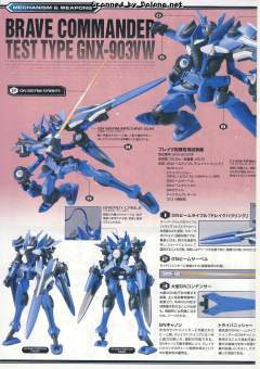 HG00 GNX-Y903VW 勇气式（指挥官用试验机）-资料图