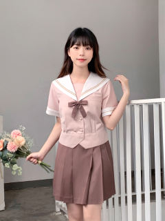 理川女子学院 水手服套装-资料图