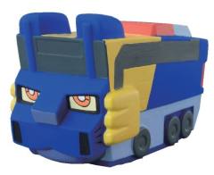 Nakayoshi Engine Series 炎神巴士狮 