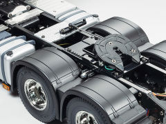 1/14 电动RC大卡车系列 TRACTOR TRUCK MERCEDES-BENZ AROCS 3363 6x4 CLASSICSPACE (LIGHT GUN METAL EDITION) FULL OPERATION KIT-资料图
