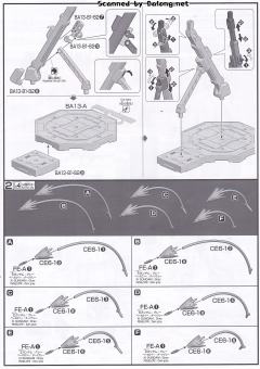HGUC 柯西高达VS佩涅罗佩 附浮游导弹特效件套装-资料图