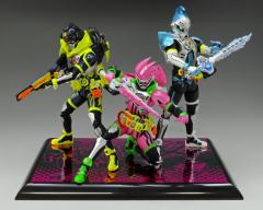 SHF 假面骑士Ex-Aid 初始三人套装