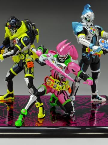 SHF 假面骑士Ex-Aid 初始三人套装