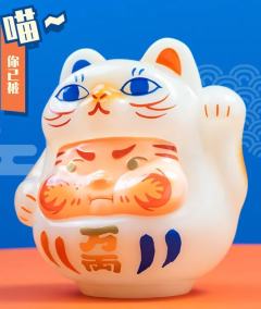 幸运夜光猫猫达摩200%