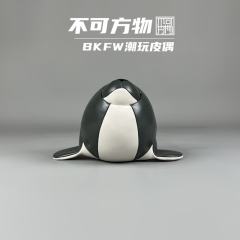 海豹招财皮质公仔-小号-资料图