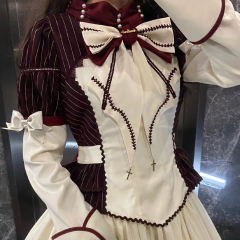 暗夜奏鸣曲 双层袖立领OP-资料图